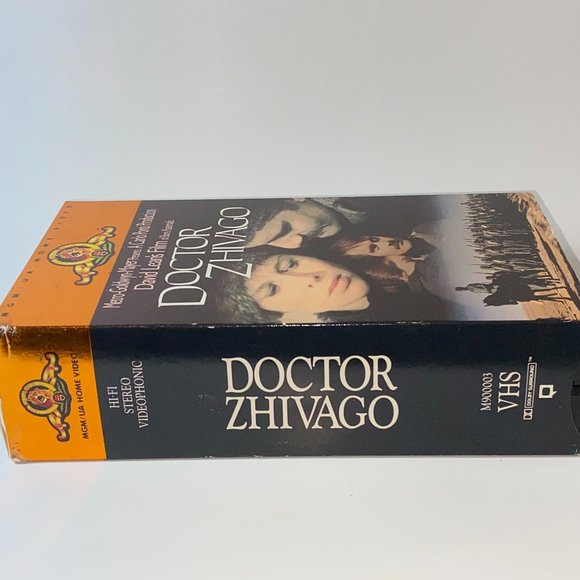 Vintage MGM VHS Doctor Zhivago Movie Video Collectible - Picture 5 of 5